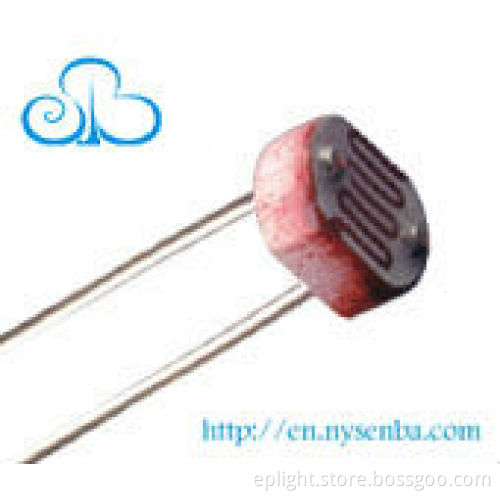 5mm photo resistor with high quality , lower price